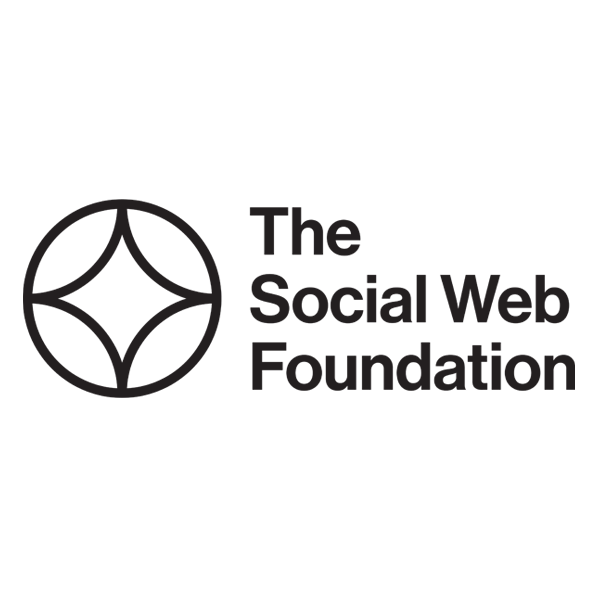 Logo for the Social Web Foundation